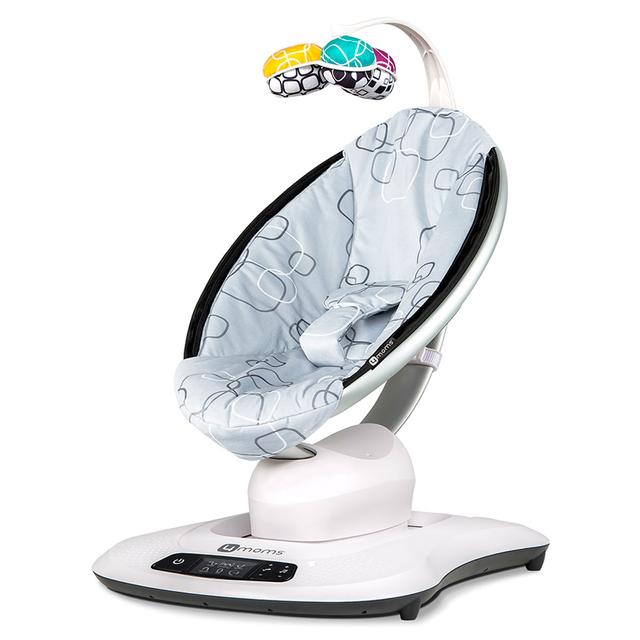 كرسي هزاز مامارو 4مامز 4moms - Mamaroo 4.0 - Silver Plush