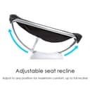 كرسي هزاز مامارو 4مامز 4moms - Mamaroo 4.0 - Silver Plush