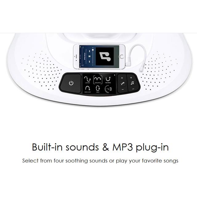 كرسي هزاز مامارو 4مامز 4moms - Mamaroo 4.0 - Silver Plush