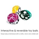 كرسي هزاز مامارو 4مامز 4moms - Mamaroo 4.0 - Silver Plush