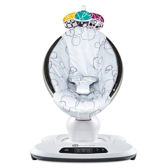 كرسي هزاز مامارو 4مامز 4moms - Mamaroo 4.0 - Silver Plush