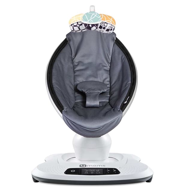 كرسي هزاز للأطفال روكارو بشبكة مبردة 4مومز 4moms - mamaRoo 4.0 - Cool Mesh