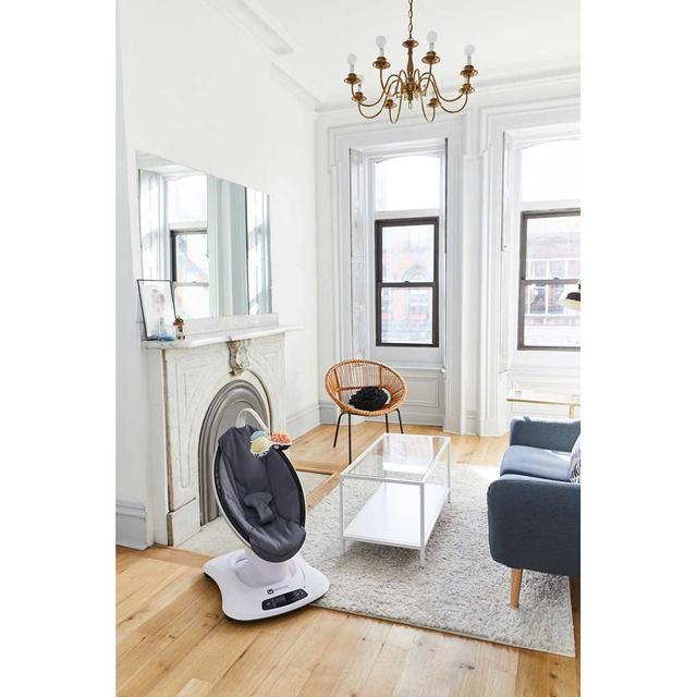 كرسي هزاز للأطفال روكارو بشبكة مبردة 4مومز 4moms - mamaRoo 4.0 - Cool Mesh