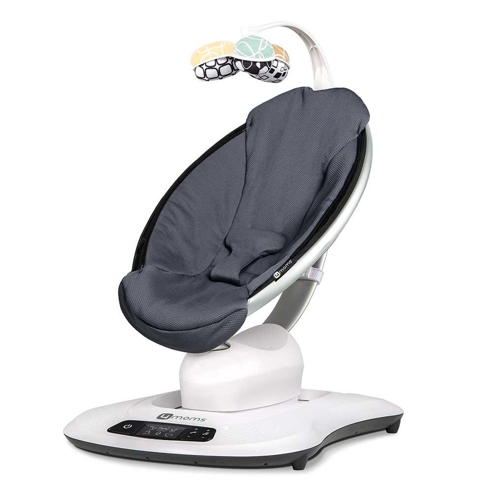 كرسي هزاز للأطفال روكارو بشبكة مبردة 4مومز 4moms - mamaRoo 4.0 - Cool Mesh