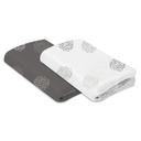 ملاءة سرير النوم مامارو 4مامز رمادي 4moms - mamaRoo Sleep Bassinet Sheet - Grey Crosshatch - SW1hZ2U6MjE5MTMzNA==