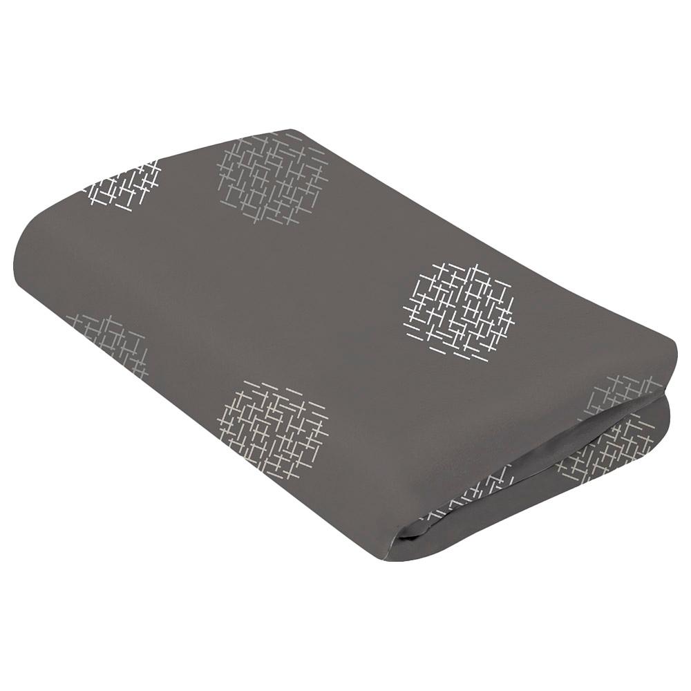 ملاءة سرير النوم مامارو 4مامز رمادي 4moms - mamaRoo Sleep Bassinet Sheet - Grey Crosshatch