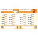 كتاب تعليم عملية الطرح للأطفال باللغة الإنجليزية الخريف للنشر 5+ Subtraction