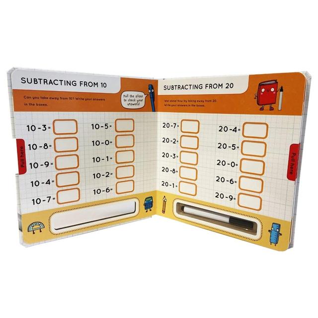 كتاب تعليم عملية الطرح للأطفال باللغة الإنجليزية الخريف للنشر 5+ Subtraction - SW1hZ2U6MjI0MzY0NQ==