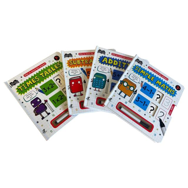 كتاب تعليم عملية الطرح للأطفال باللغة الإنجليزية الخريف للنشر 5+ Subtraction