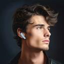 سماعة اذن بلوتوث هوكو 320 مللي أمبير Hoco EQ6 True Wireless Bluetooth Earphone - SW1hZ2U6MTk5MTI2Nw==