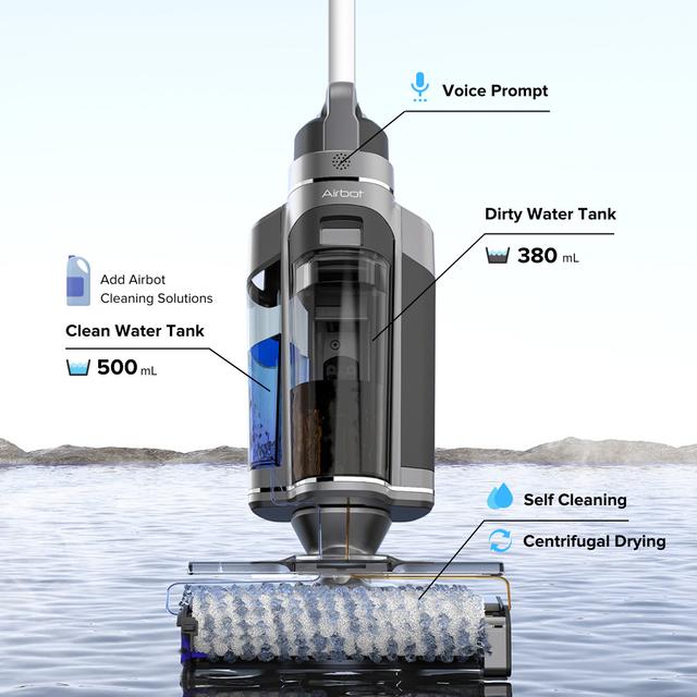 مكنسة كهربائية جاف ورطب وغسيل السجاد والكنب إيربوت 5200 مللي أمبير Airbot iClean Omni X Handheld Vacuum Cleaner - SW1hZ2U6MjY0Nzc5Nw==