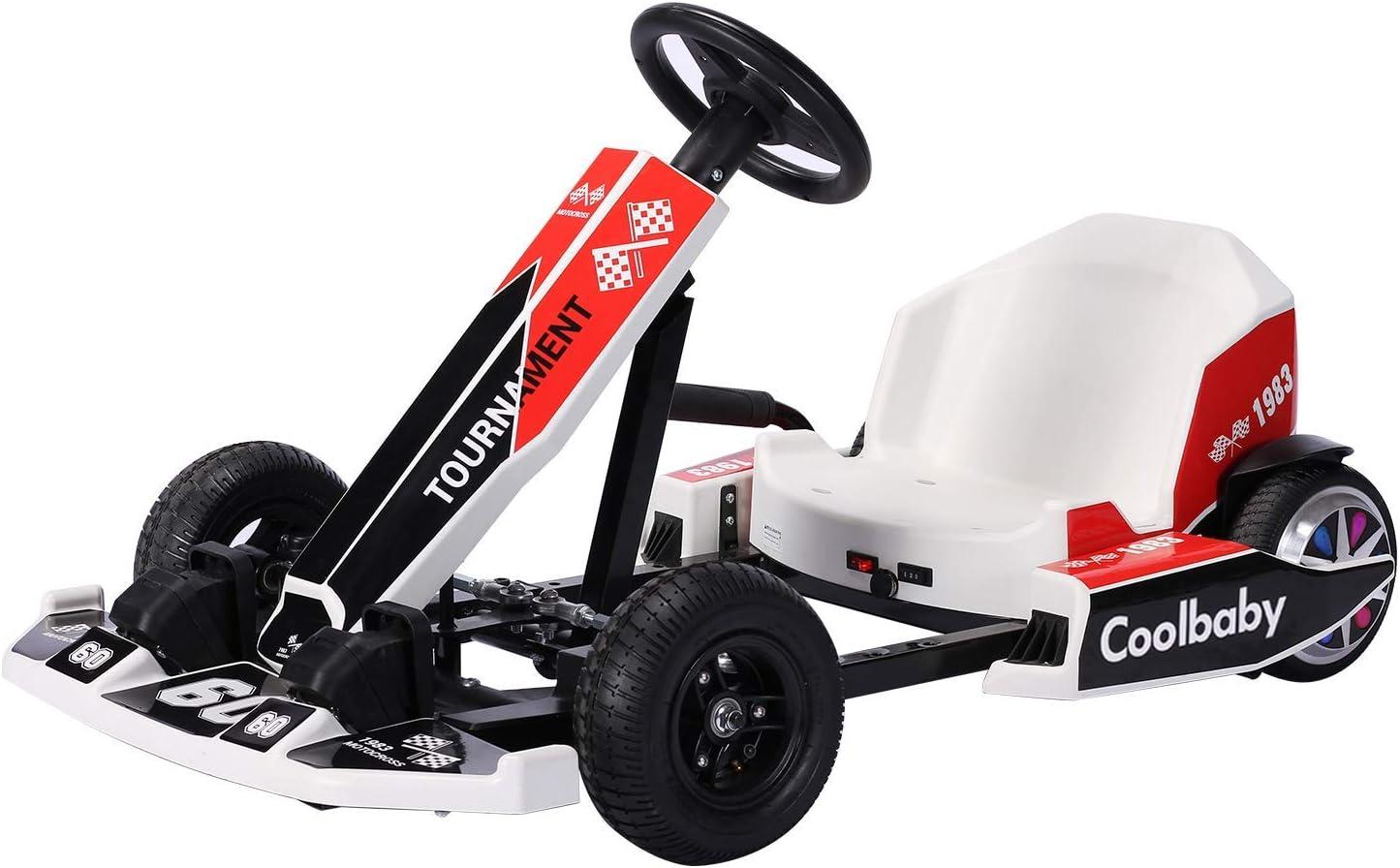 سكوتر درفت كهربائي 36 فولت للأطفال كول بيبي Coolbaby Go Cart Electric Drift Car For Kids