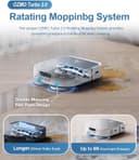 مكنسة روبوت التنظيف ايكوفاكس 8000 باسكال مع صندوق للغبار Ecovacs X2 Omni Robot Vacuum And Mop