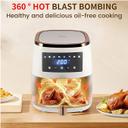 Dsp Professional 5.5L 1500W LCD Digital Multifunctional Air Fryer