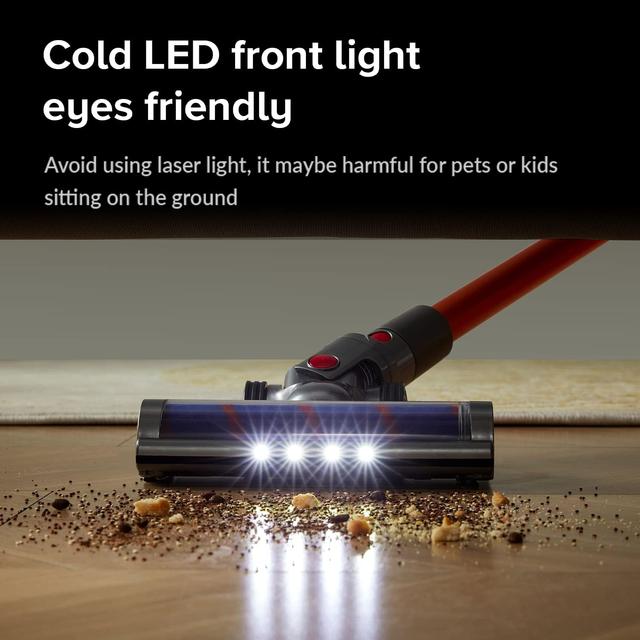 مكنسة عصا كهربائية لاسلكية إيربوت 2200 مللي أمبير 27000 باسكال Airbot Hypersonics Pro Cordless Vacuum Cleaner