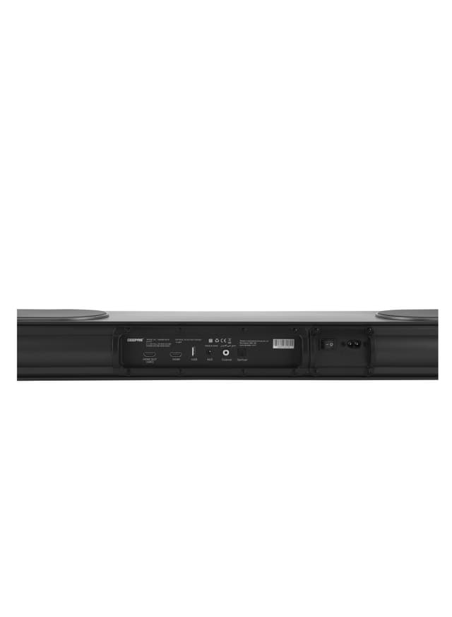 مسرح منزلي ثلاثي الأبعاد 200 واط أسود جيباس Geepas 3.2ch All-In-One Dolby Atmos Sound Bar With 3d Sound And Led Display - 452124