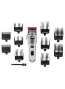 Geepas Rechargeable Professional Hair/ Beard Trimmer, Cordless Operation, Removable & Washable Blades, Trim Your Edge For Excellent Line Definition, Waterproof Ipx7, 180 Min Working Time, Led Display