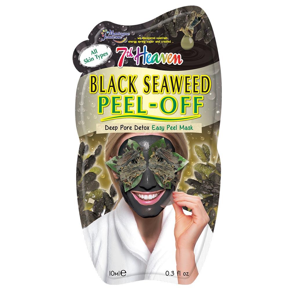 قناع تقشير الوجه بالأعشاب البحرية السوداء 10 مل سفنث هيفن 7th Heaven Black Seaweed Peel Off Face Masque