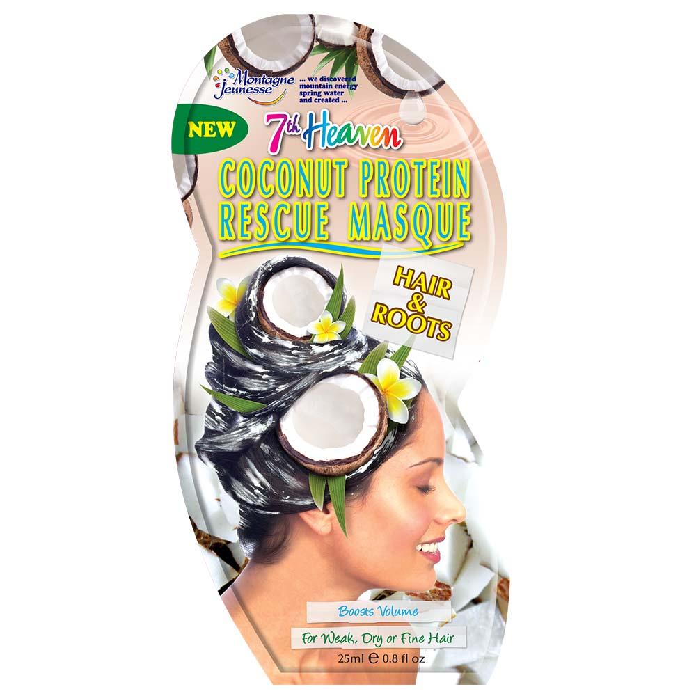 قناع الشعر ببروتين جوز الهند سفنث هيفن 7th Heaven Coconut Protein Hair Rescue Masque