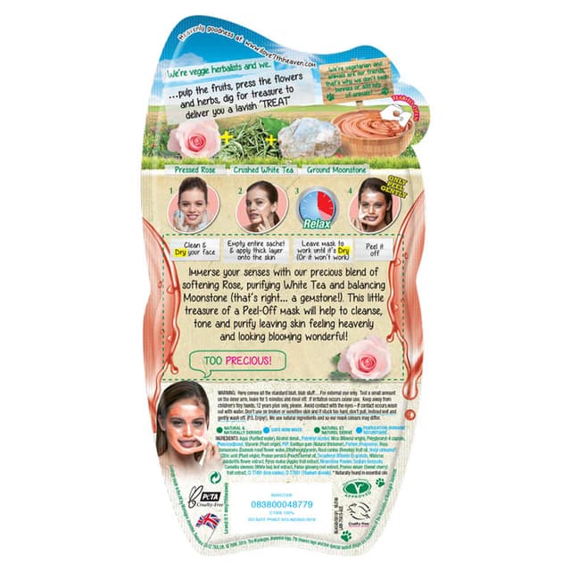 قناع ازالة الشوائب برائحة الورد من مونتجني جونيس 7th Heaven Easy Peel-Off