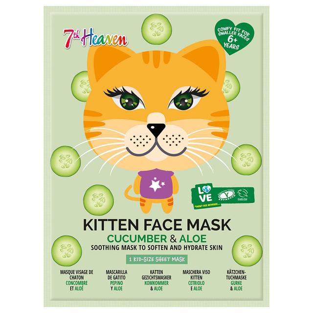 قناع وجه القطة سفنث هيفن 7th Heaven - Kitten Face Sheet Mask - SW1hZ2U6MjE5MTQ0MA==