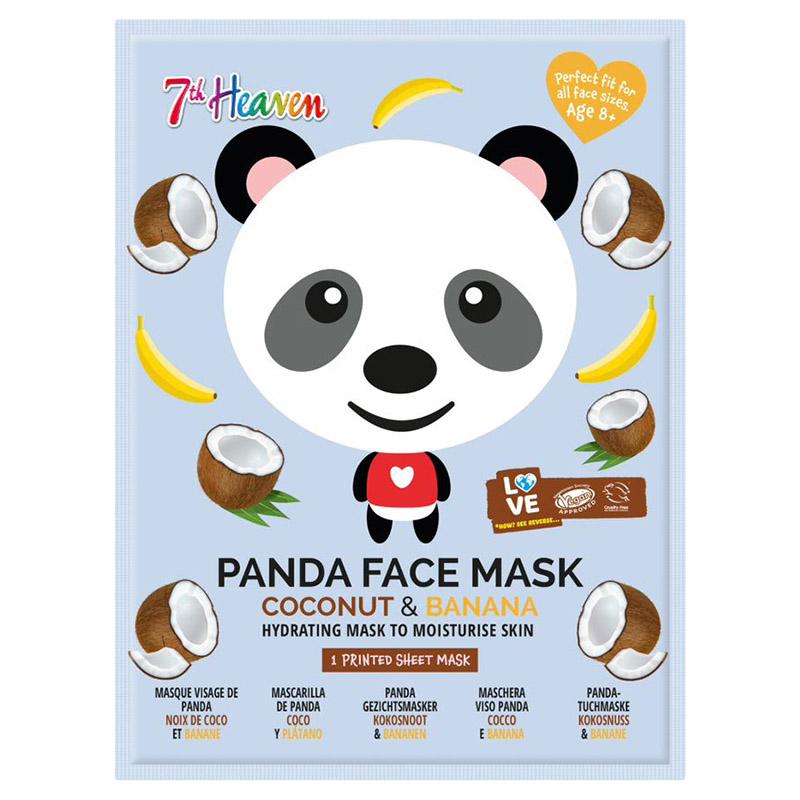 7th Heaven - Panda Face Mask