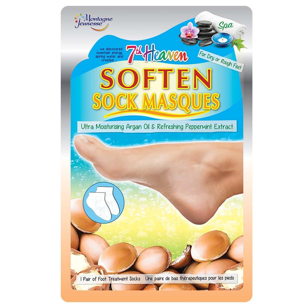 قناع جوارب ناعمة سفنث هيفن 7th Heaven - Soften Sock Masques