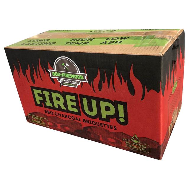 800 Firewood - Fired Up - BBQ Sawdust Charcoal - 10 kg - SW1hZ2U6MjE5MTQ5Mg==