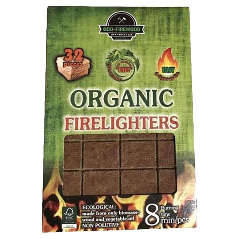 شعلات 32 قطعة فاير وود 800 Firewood - Firelighters - Pack of 32