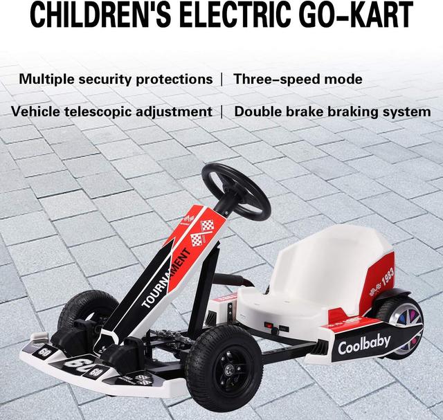 Coolbaby Go Cart Electric Drift Car For Kids