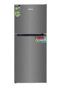 ثلاجة كبيرة 180 لتر فضي جيباس Geepas No Frost Double Door Refrigerator With Multi Air Flow