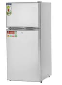 ثلاجة كبيرة 200 لتر 120 واط أبيض جيباس Geepas 200l Gross Capacity/132l Net Capacity No Frost Double Door Refrigerator With Multi Air Flow - 541112