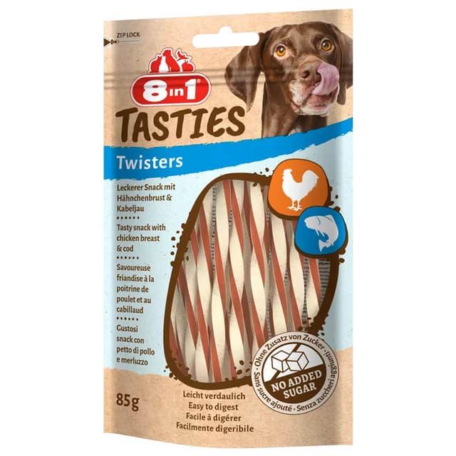 8in1 - TASTY Twisters 85g - 549674