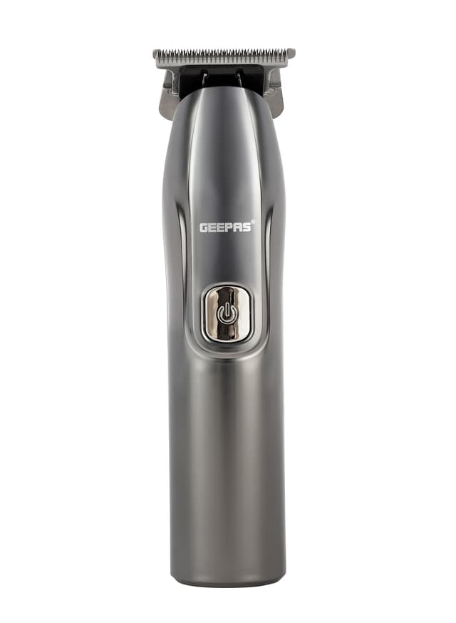 Geepas Rechargeable Hair And Beard Trimmer- / With High-Capacity Li-Ion Battery And 180 Min Working Time/ Detachable Blades And Waterproof Ipx7/ Cordless Operation, Perfect For Home And Saloon