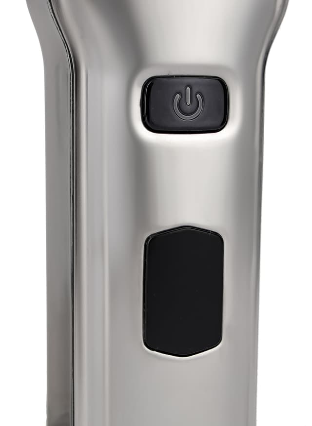 Geepas Rechargeable Professional Hair/ Beard Trimmer, Cordless Operation, Removable & Washable Blades, Trim Your Edge For Excellent Line Definition, Waterproof Ipx7, 180 Min Working Time, Led Display