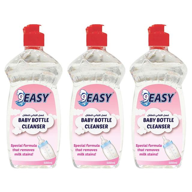 9EASY - Baby Bottle Cleanser - 500ml - Pack of 3 - SW1hZ2U6MjA0ODA2Ng==