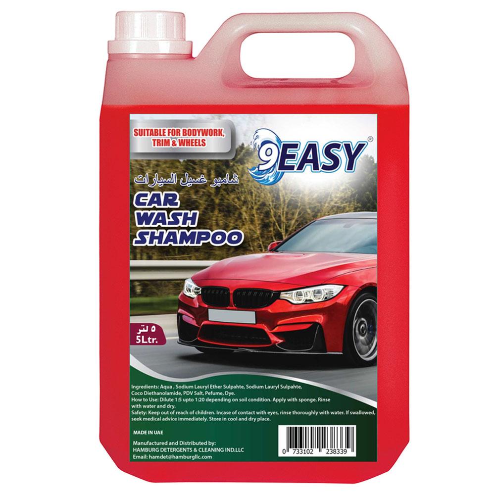 شامبو سيارة 5 لتر 9 إيزي 9EASY - Car Shampoo 5L - Red