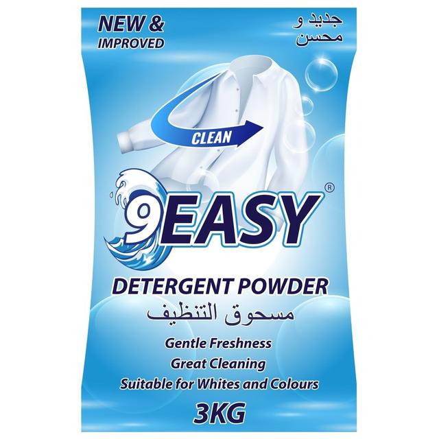 9EASY - Detergent Powder - 3KG - SW1hZ2U6MjE5MTcxMw==