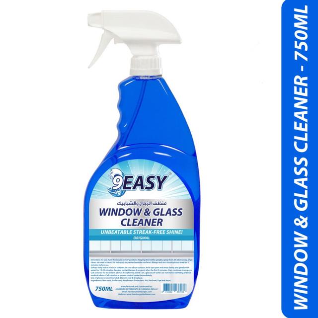 9EASY - Window Glass Cleaner 750ml Pack of 2 - SW1hZ2U6MjEwNzUyNw==