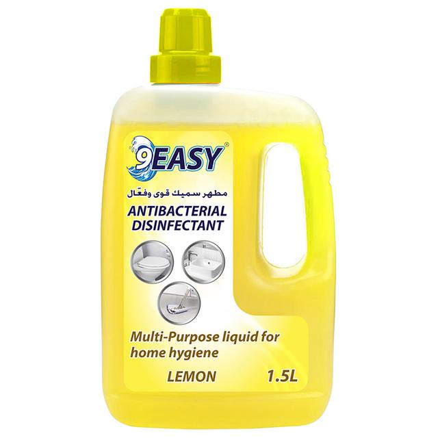 9Easy - Antibacterial Disinfectant - Lemon - 1.5L - SW1hZ2U6MjEwNzYzMQ==