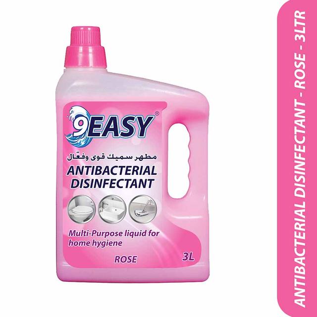 9Easy - Antibacterial Disinfectant - Rose - 3L + 1.5L - SW1hZ2U6MjEwNzYxMw==