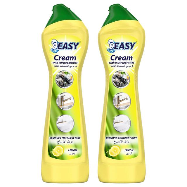 9Easy - Cream Cleaner Lemon 500ml - Pack of 2 - SW1hZ2U6MjE5MTc0MQ==