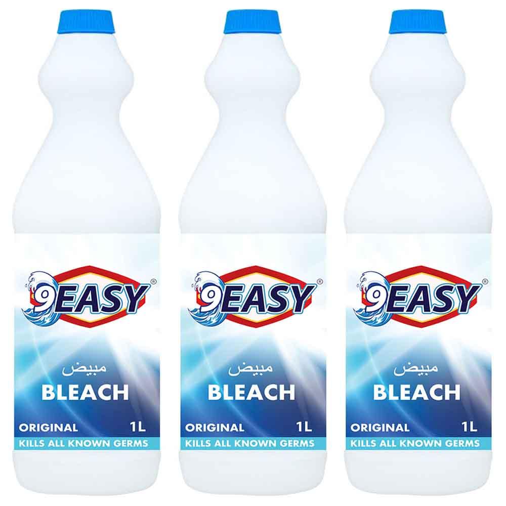 9Easy - Original Bleach - Pack of 3 - 1L