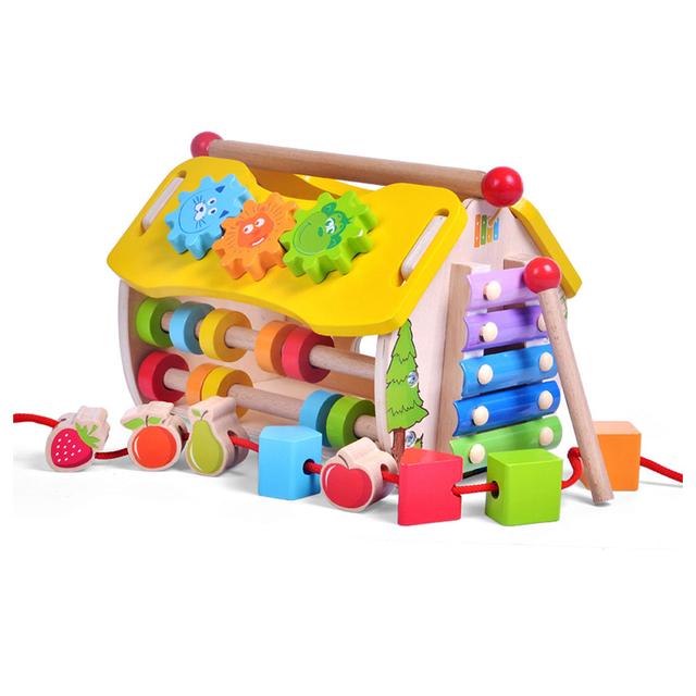 لعبة تعليمية للأطفال لتعلم العد والساعة كول توي A Cool Toy Activity Centre House