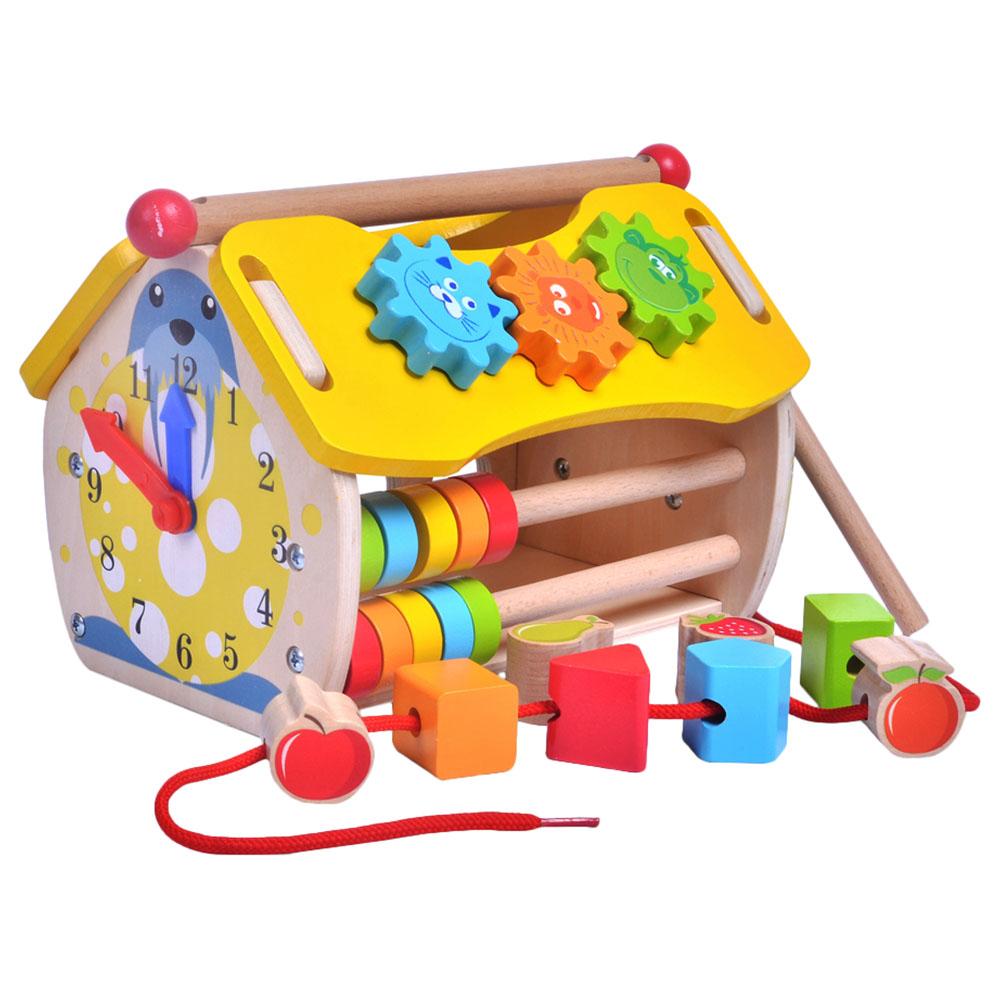 لعبة تعليمية للأطفال لتعلم العد والساعة كول توي A Cool Toy Activity Centre House