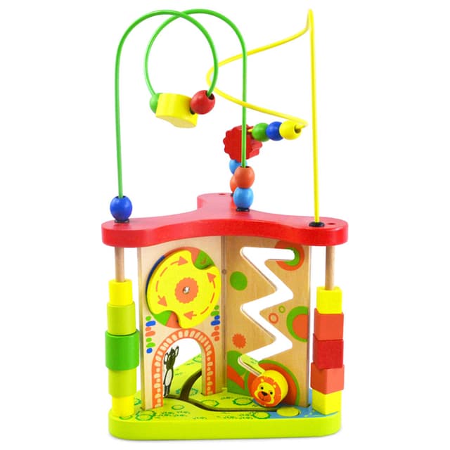 لعبة تعليمية للأطفال 6 في 1 كول توي A Cool Toy Wooden Bead Maze