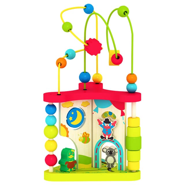 لعبة تعليمية للأطفال 6 في 1 كول توي A Cool Toy Wooden Bead Maze