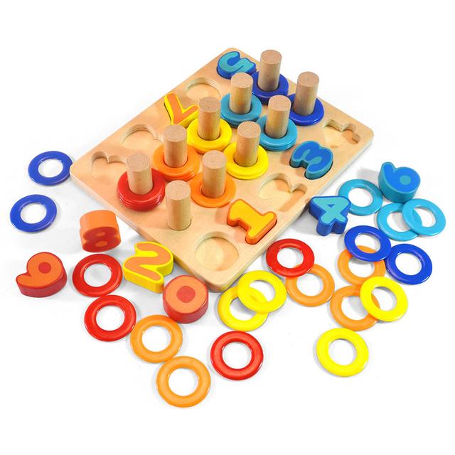 A Cool Toy - Wooden Counting Stacker - SW1hZ2U6MjE5MjA3OA==