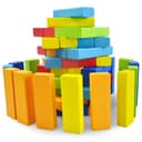 لعبة الخشب للأطفال جينجا 54 قطعة كول توي A Cool Toy Wooden Tumble Tower