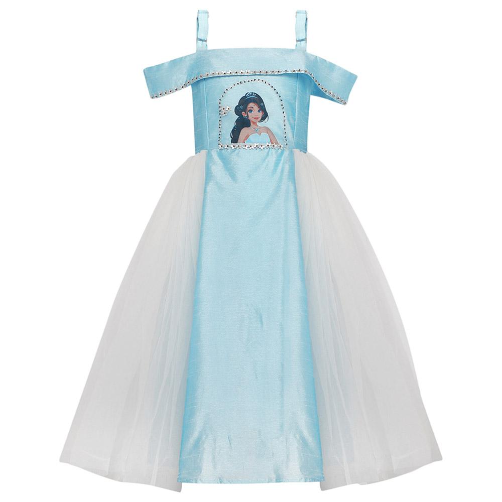 A Little Fable - Princess Iris Gown - Blue